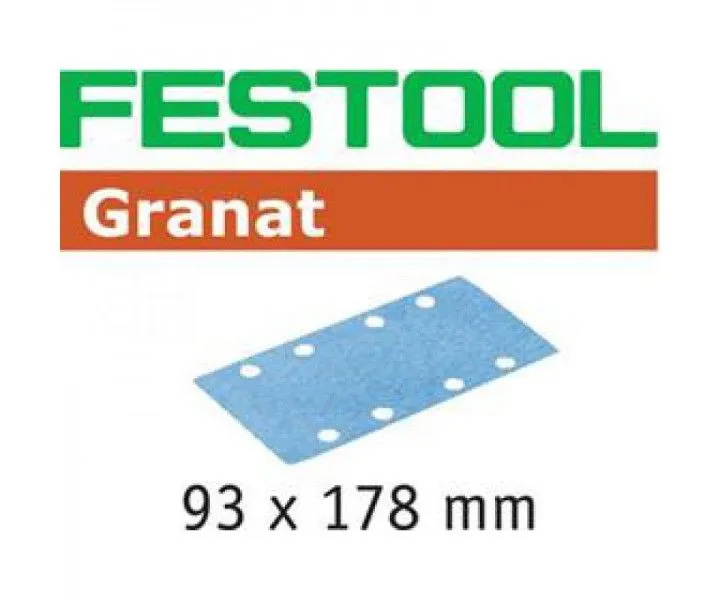 Фото Материал шлифовальный Festool Granat P 80, компл. из 50 шт. STF 93X178 P 80 GR 50X в интернет-магазине ToolHaus.ru